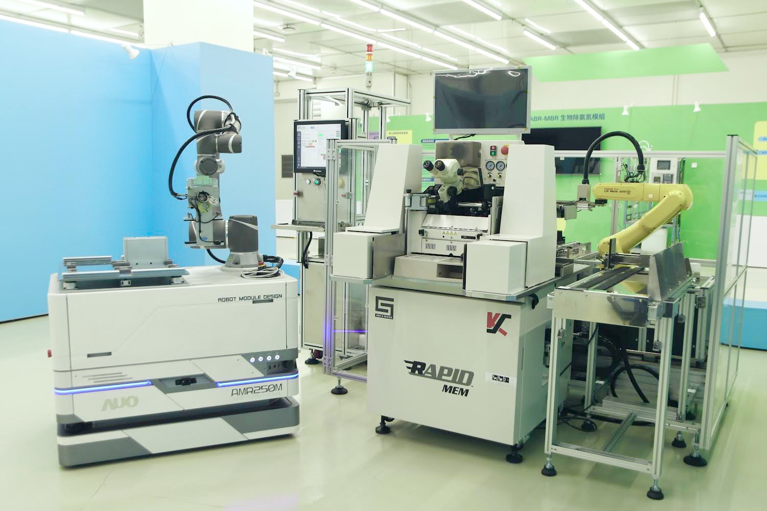 友達數位攜手半導體設備大廠K&S及夥伴樂宇精密，針對半導體封裝場域痛點，提供iAMHS一站式解決方案，創造產能提升至少10%的效益