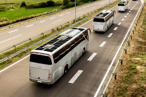 曲面牆、交通工具